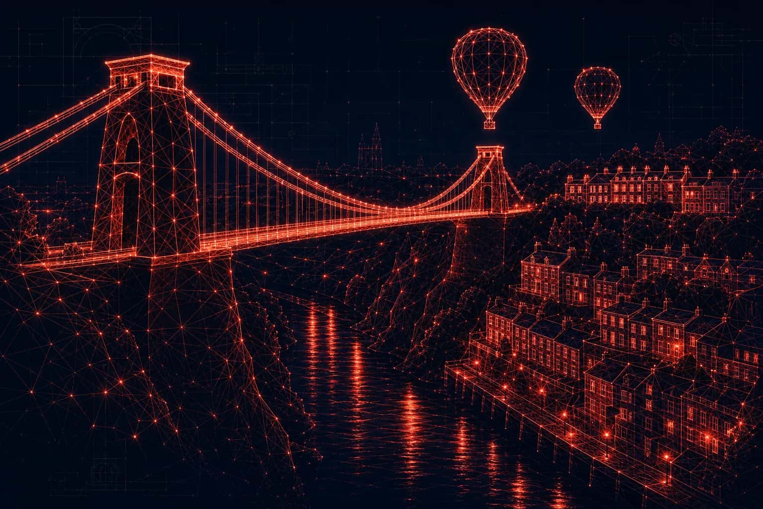 Illustrated skyline of Bristol — Photoplan property media coverage