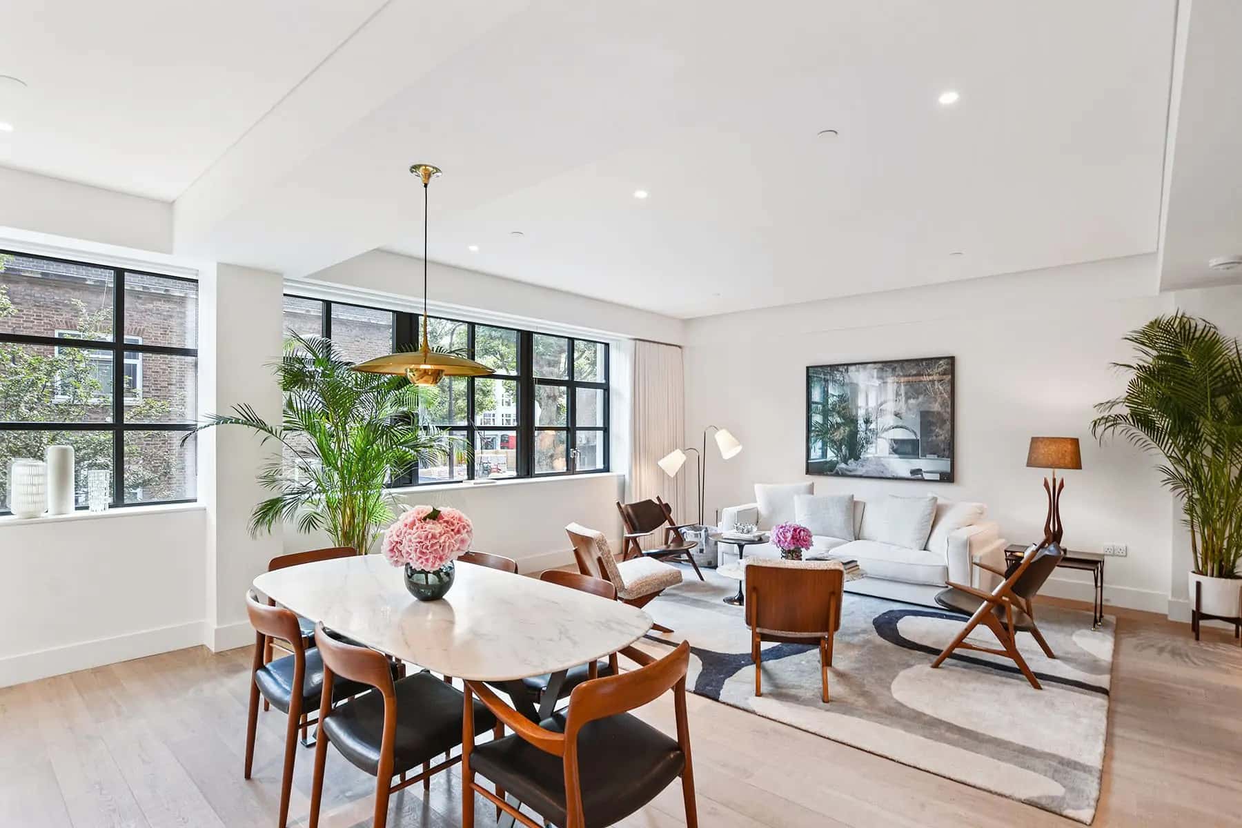 Elegant residential interior captured for marketing